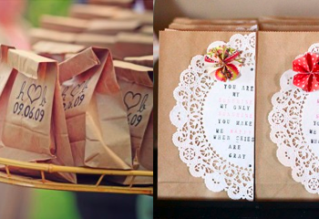 How To Dress Up Brown Paper Bags For A Wedding  Paper bag crafts Brown  paper bag Paper crafts