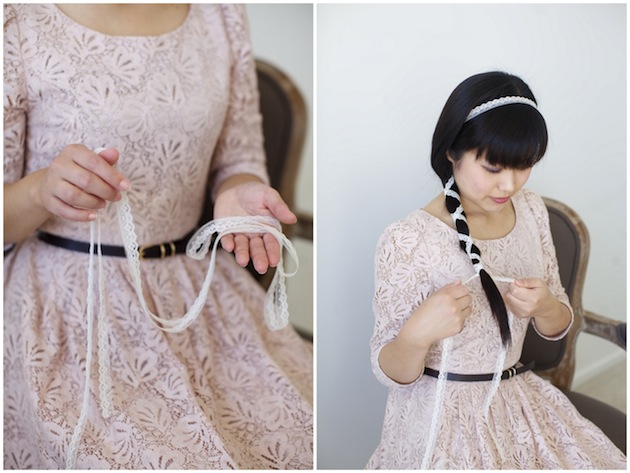 lace braid tutorial