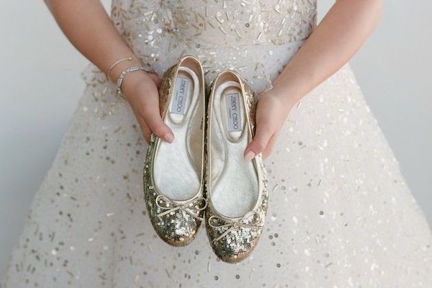 15 Ways to Wear Flat Shoes at Your Wedding