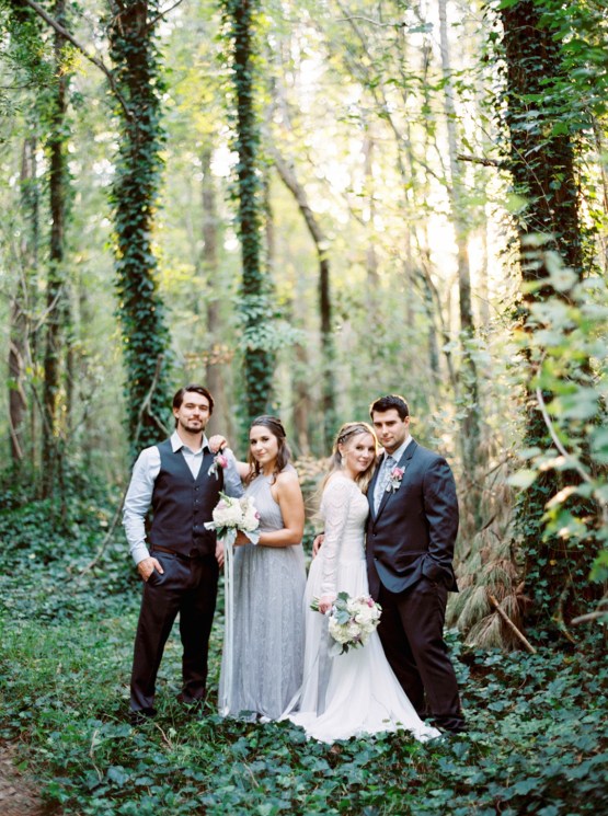 Woodland Wedding Inspiration by Molly Lichten Photography and Jamie Leigh Events 15