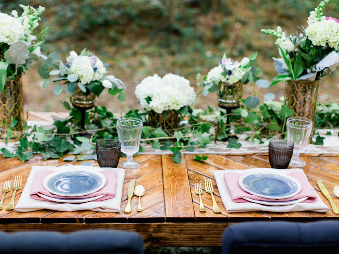 Woodland Wedding Inspiration by Molly Lichten Photography and Jamie Leigh Events 2