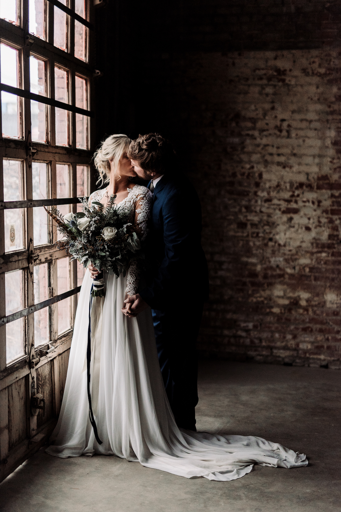Moody Winter Wedding Inspiration by Kelcy Leigh Photography 19