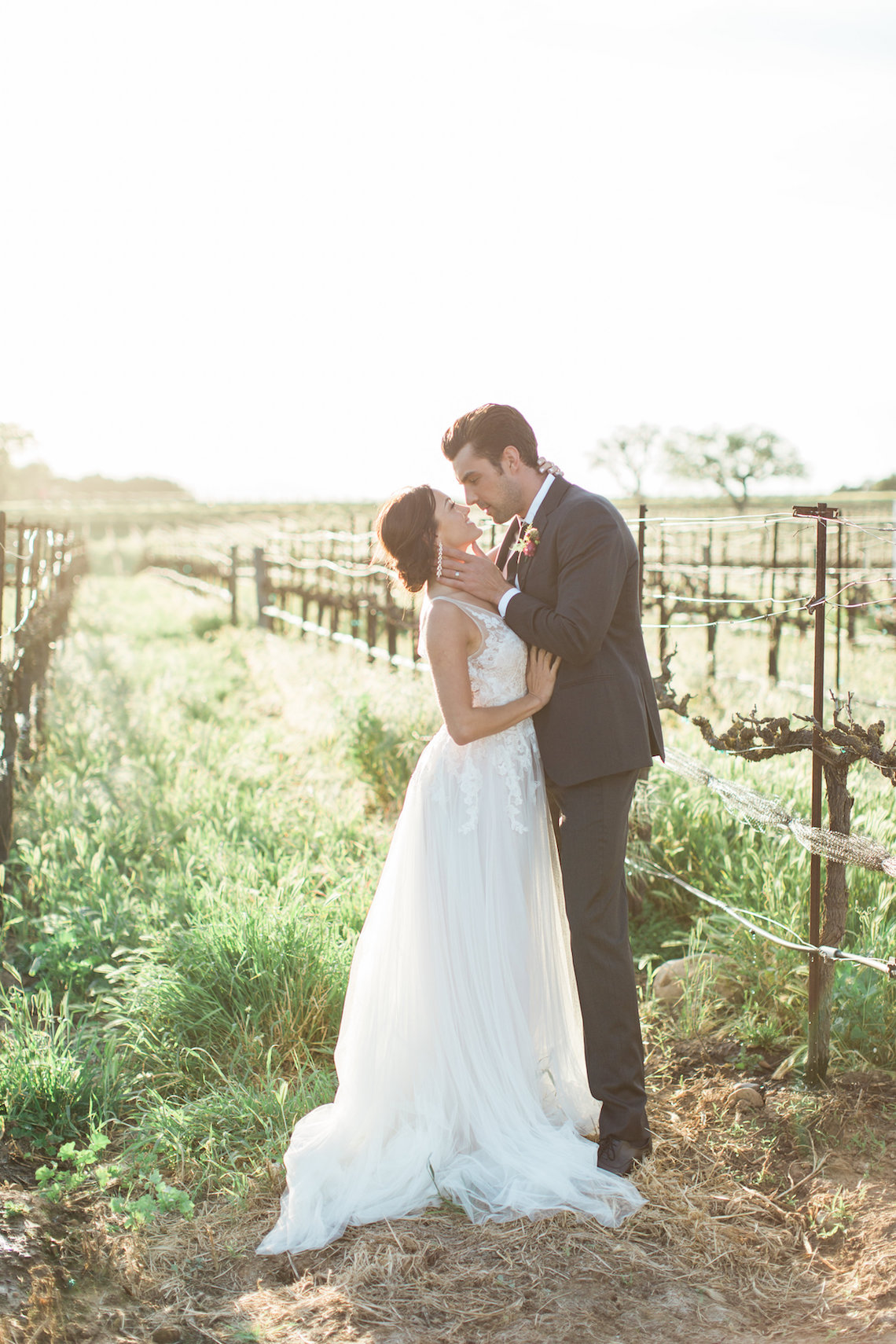 Romantic Gold, Grey and Berry Vineyard Wedding Inspiration | Jenny Quicksall & An Enlightened Event 61