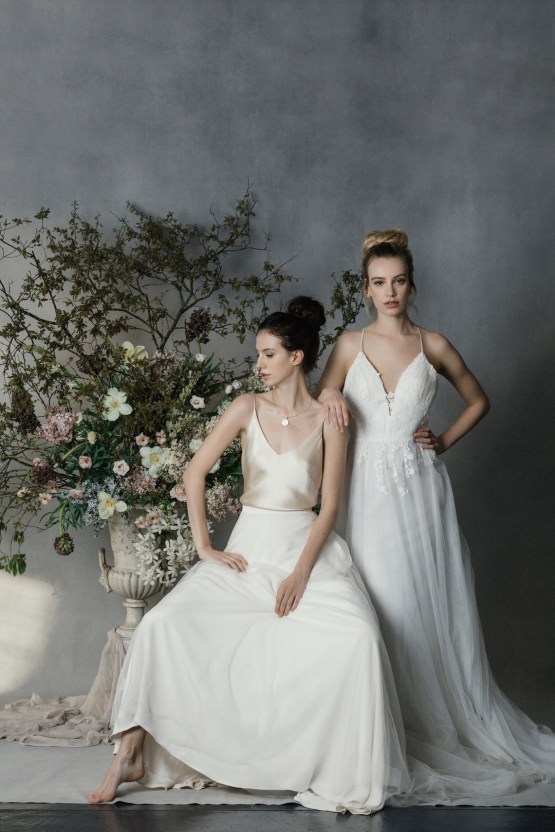 Modern Minimalist Styled Shoot Featuring Gowns For The Natural Bride | Cinzia Bruschini 62