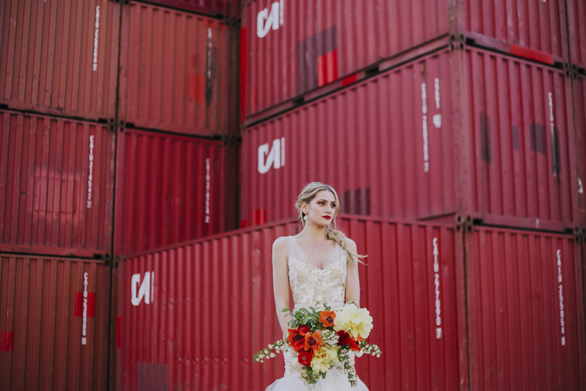 Stylish, Cool & Colorful Shipping Container Styled Shoot | Olive Studio 40