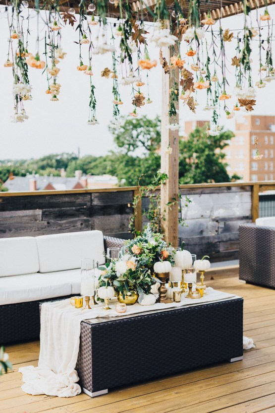The Sweetest Autumnal Elopement Inspiration (On A Rooftop!) | Rachel Brown Kulp Photography 32