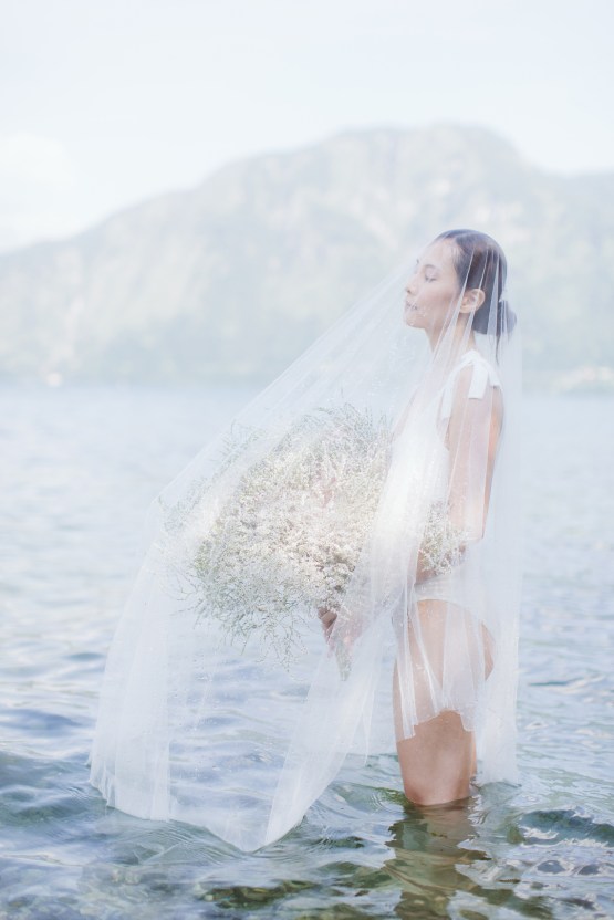Inspiración para bodas en el tranquilo, etéreo y romántico lago de Como |  Valentina operandi 14