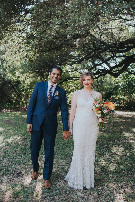 Colorful & Eclectic Americana Wedding in Texas | Amber Vickery Photography 37