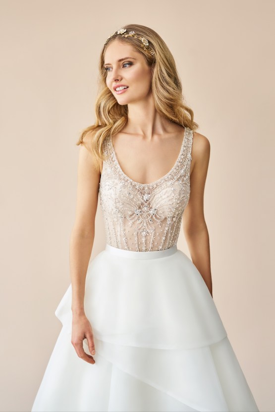 How To Choose The Right Wedding Dress For Your Body Shape | Simply Val Stefani Moonlight Bridal 15