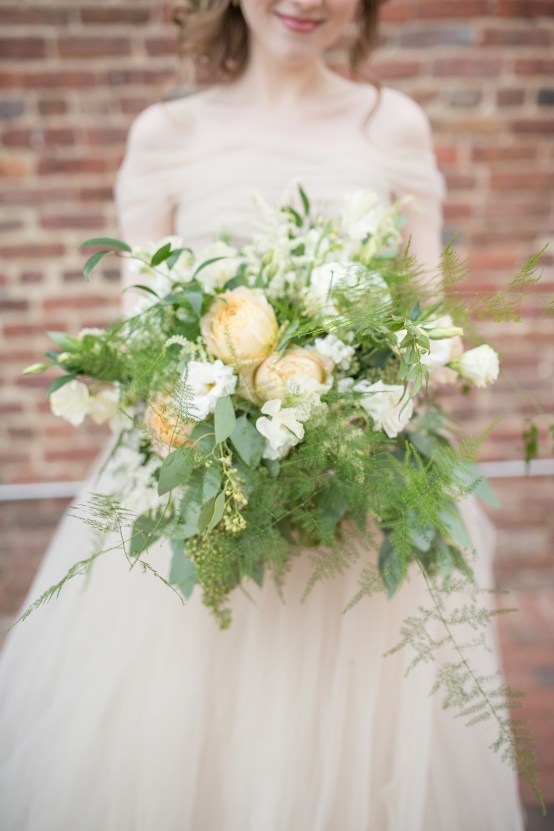 Gorgeous Buttercream & Ivory Wedding Inspiration | Anna + Mateo 39