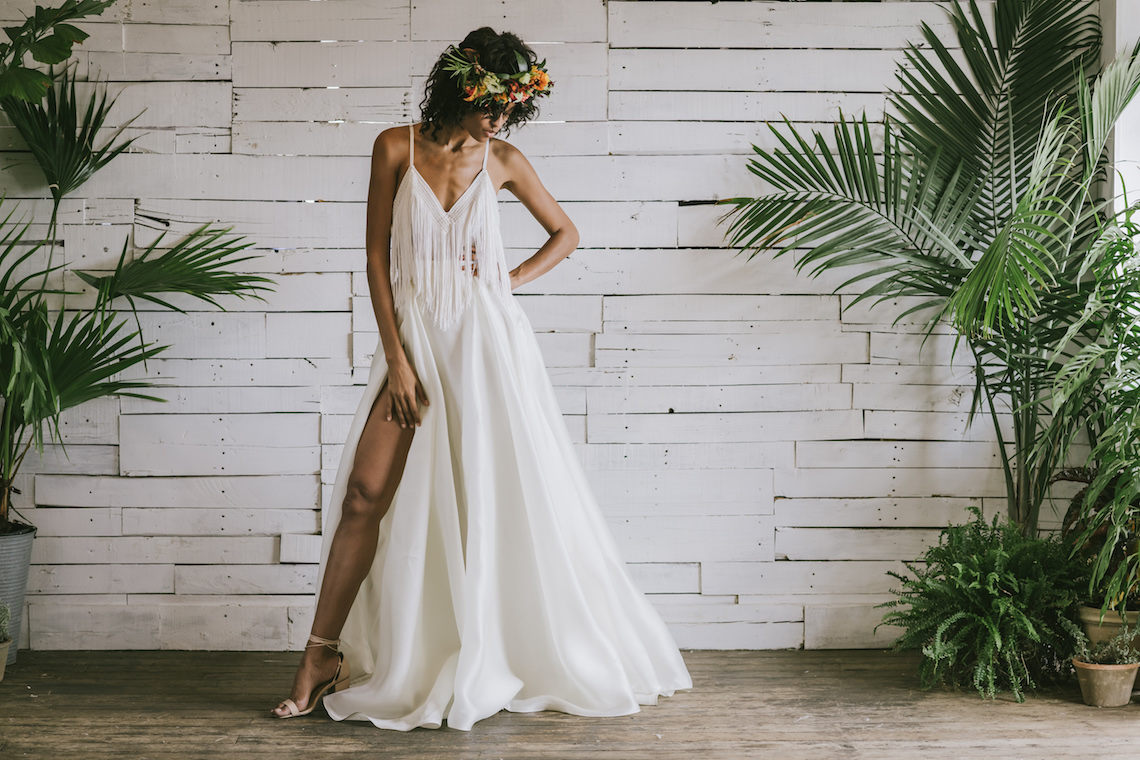 Boho Gowns & Cool Bridal Separates From The Tropical Town of Brooklyn | Loulette Bride 11