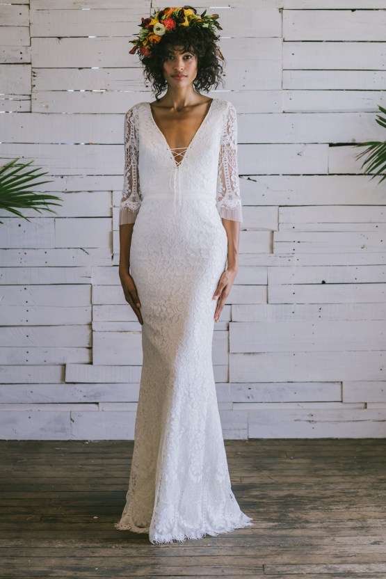 Boho Gowns & Cool Bridal Separates From The Tropical Town of Brooklyn | Loulette Bride 18