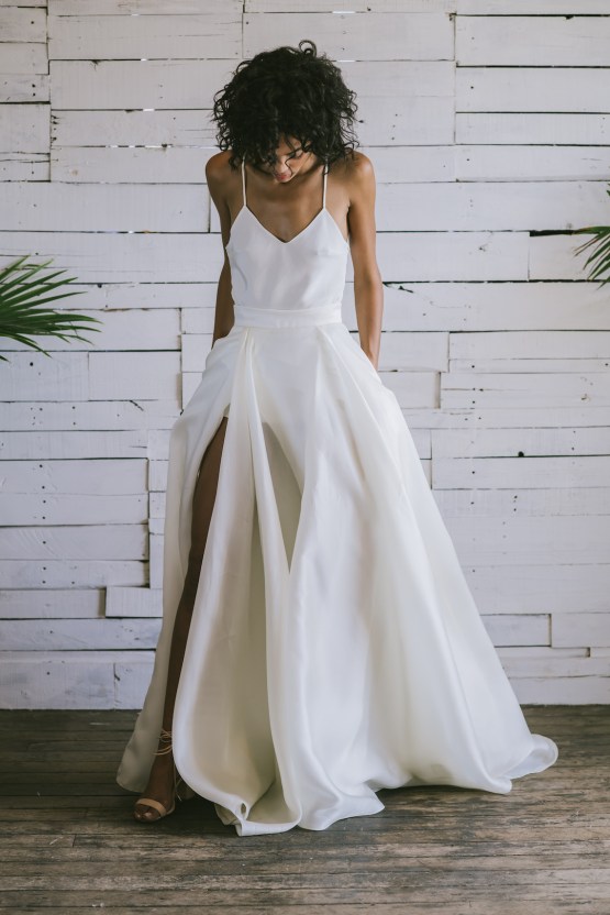 Boho Gowns & Cool Bridal Separates From The Tropical Town of Brooklyn | Loulette Bride 26