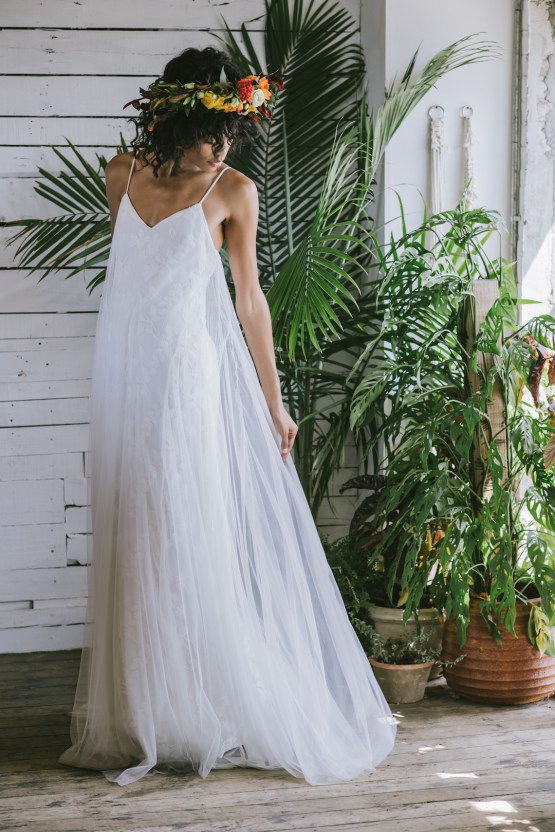 Boho Gowns & Cool Bridal Separates From The Tropical Town of Brooklyn | Loulette Bride 33