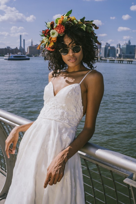 Boho Gowns & Cool Bridal Separates From The Tropical Town of Brooklyn | Loulette Bride 42