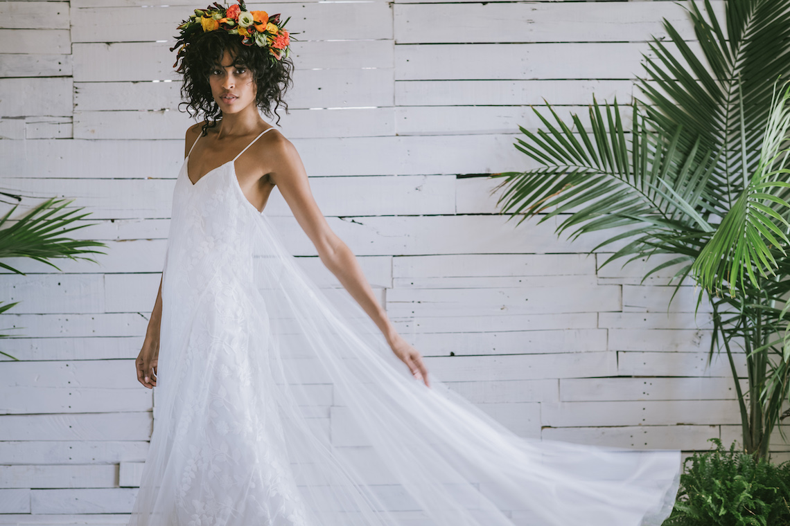Boho Gowns & Cool Bridal Separates From The Tropical Town of Brooklyn | Loulette Bride 7