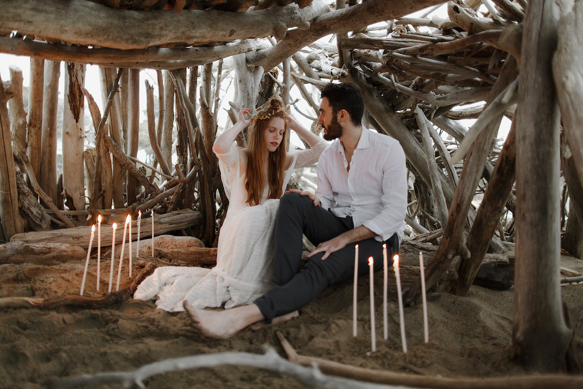 Driftwood & Seagrass, Seaside Boho Wedding Inspiration | Monica Leggio 7