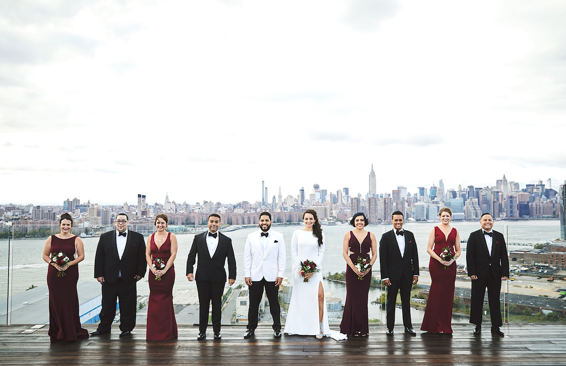 Stylish New York Wedding With Incredible City Views | Bri Johnson Photography 21