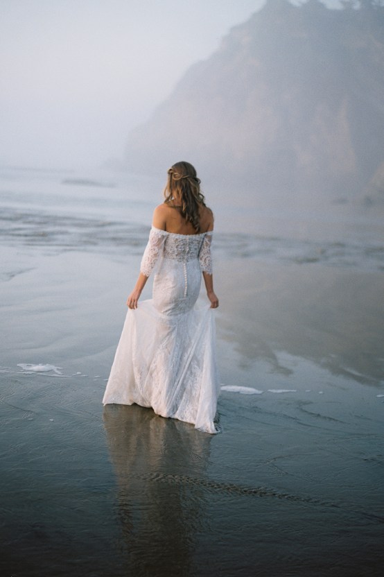 Allure Bridal’s Dreamy Boho Wilderly Bride Wedding Dress Collection (And Giveaway!) | Brumwell Wells Photography | Stella 1