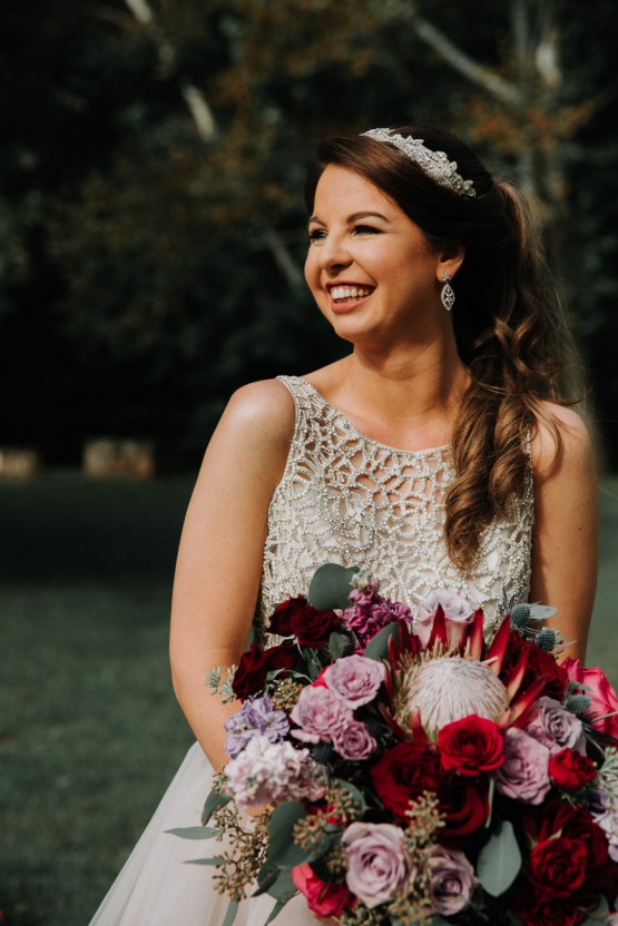 Classic Romance; A Heartfelt Wedding Filled With Red Roses | T & K Photography 34