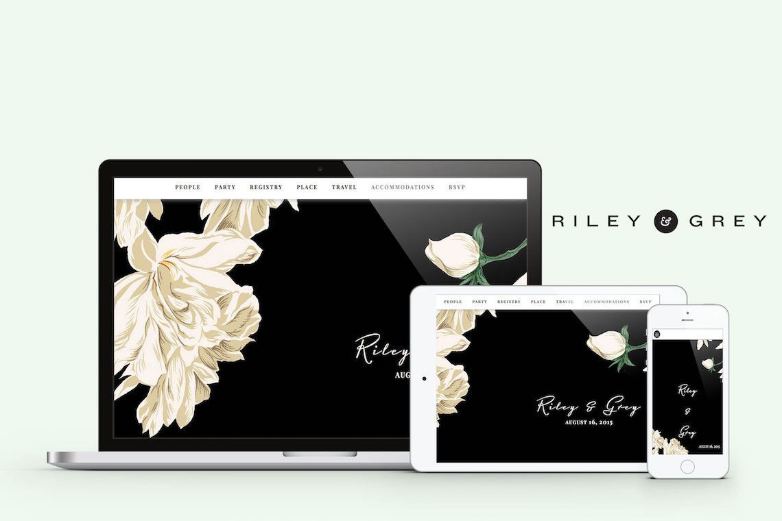 Create A Wedding Website As Unique As Your Are With Riley & Grey 5
