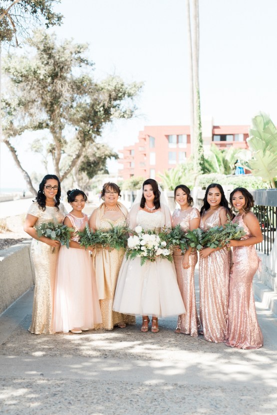 Sparkling Pink & Gold California Wedding | Haley Richter Photography 47