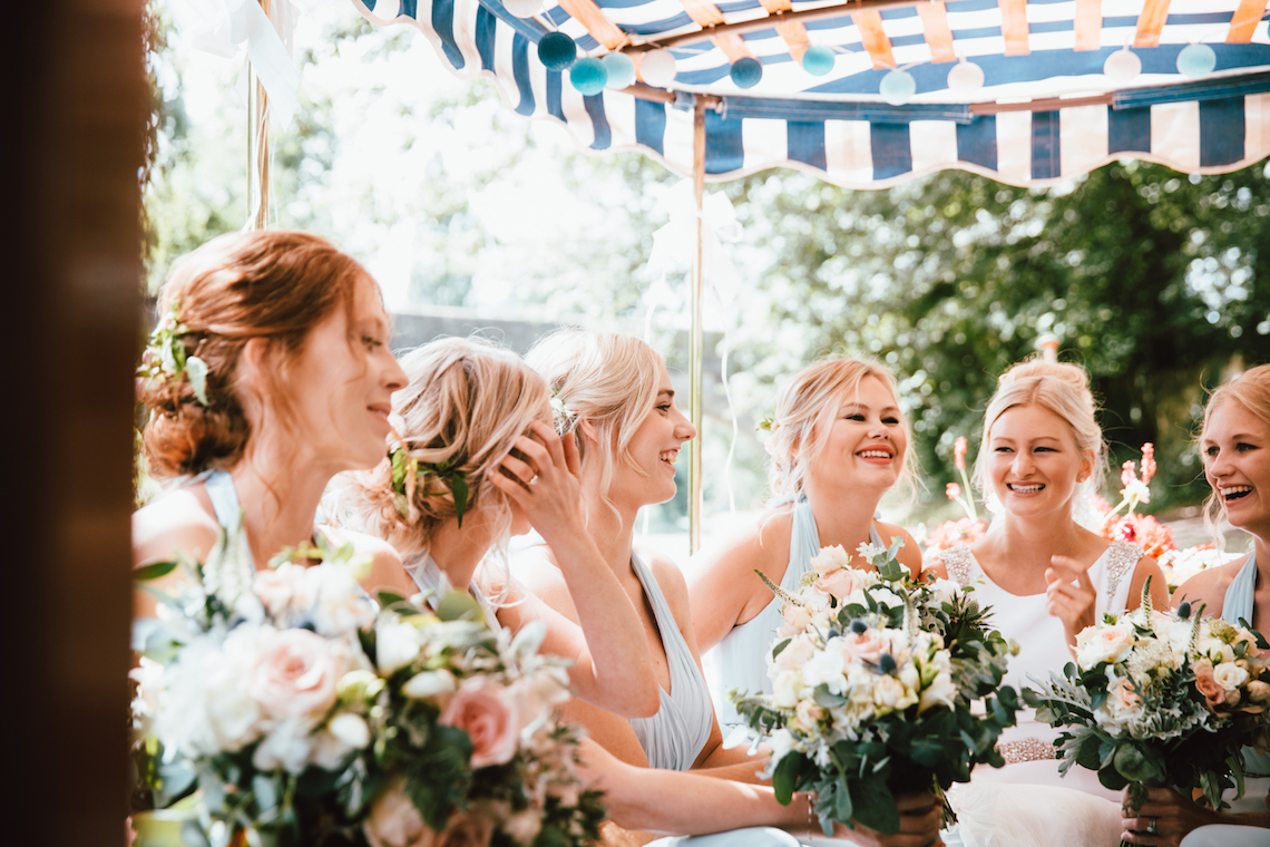 Totally Chic English Wedding With A Sweet Boat Ride | Oak & Blossom 32