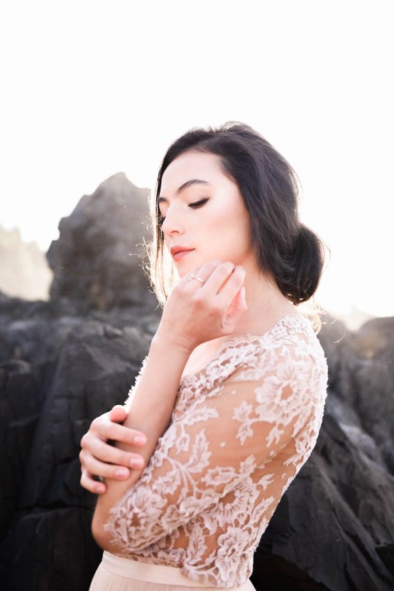 Ethereal Pacific Northwest Beachy Wedding Inspiration | Jessica Lynn Photography 35