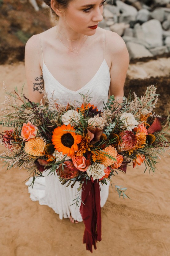 Southwestern Styled Beachy Wedding Ideas | Flourish | Madeline Barr Photo 21