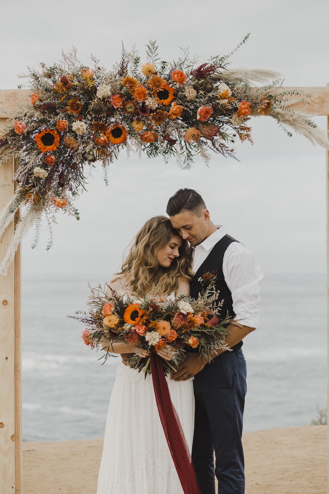 Southwestern Styled Beachy Wedding Ideas | Flourish | Madeline Barr Photo 40