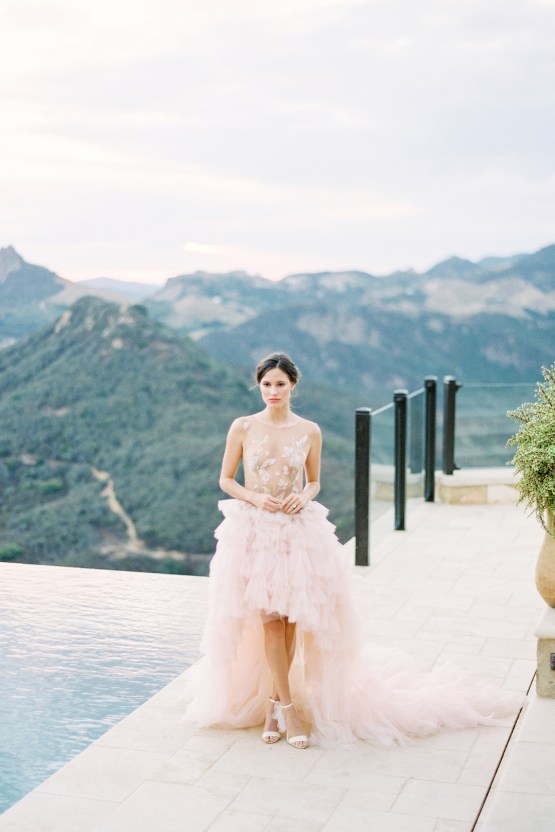 Malibu Wedding Inspiration With A Ruffled Pink Dress | Pura Vida Photography 26