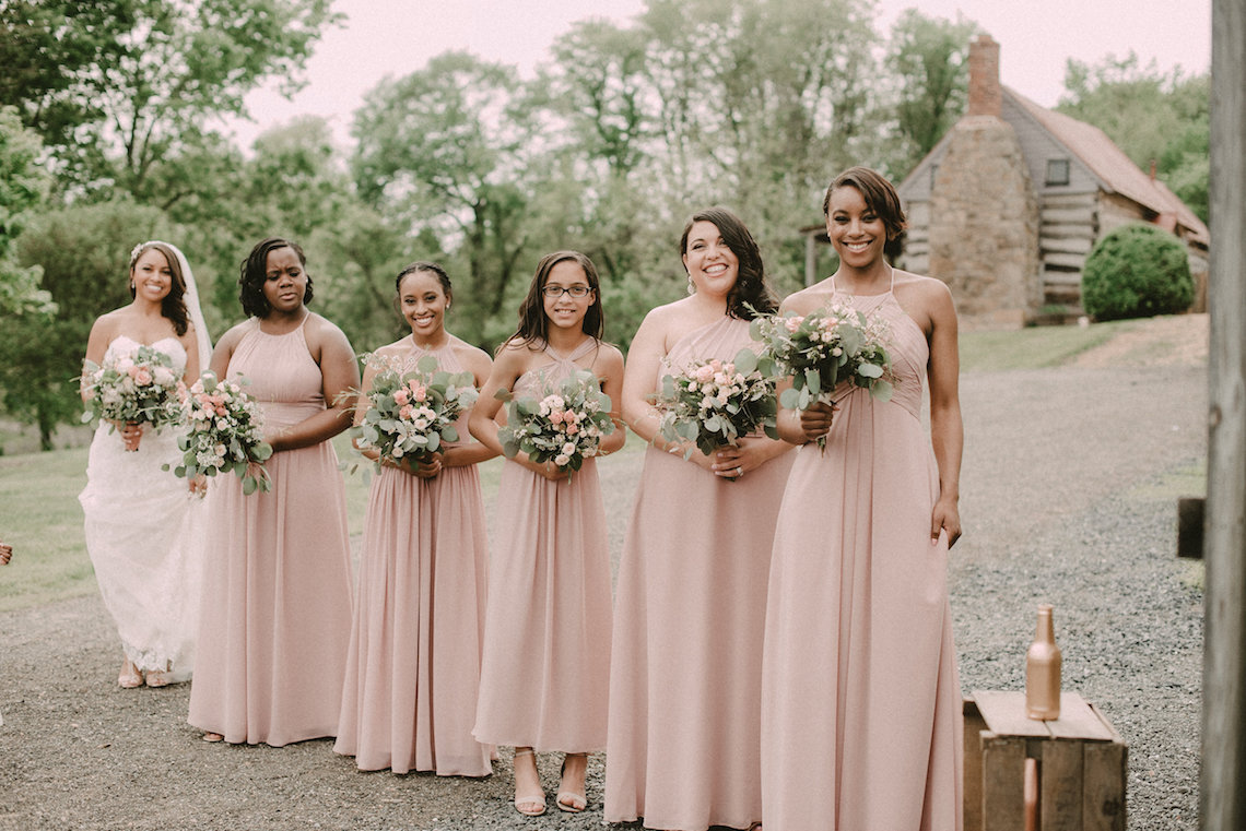 Pretty Pink Countryside Wedding (With Cute Aisle Signage) | Barkerture Photo 6