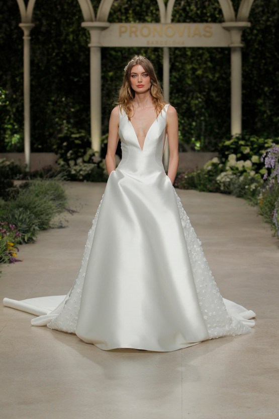 Pronovias 2019 In Bloom Wedding Dress Collection | Castel