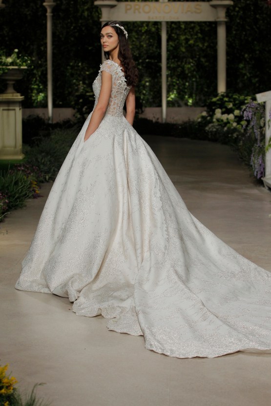Pronovias 2019 In Bloom Wedding Dress Collection | Celeste 2