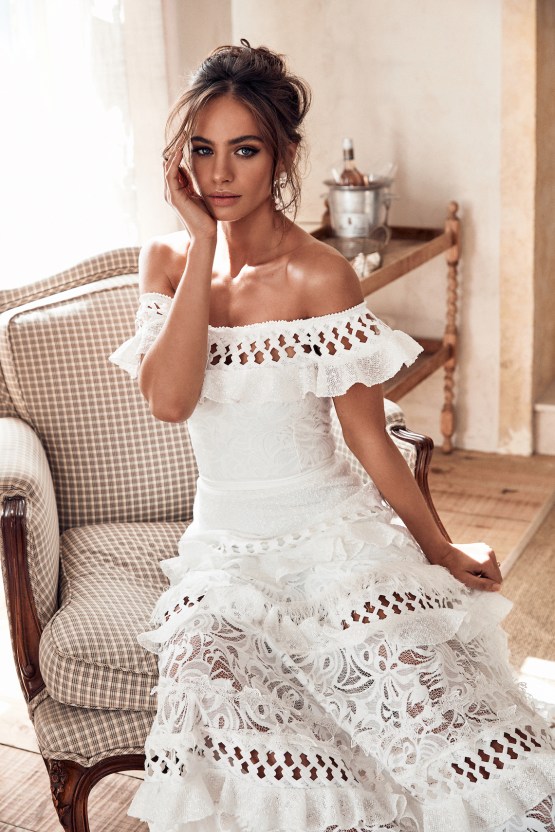 Free-Spirited Bohemian Icon Wedding Dress Collection by Graces Loves Lace | Coco 2