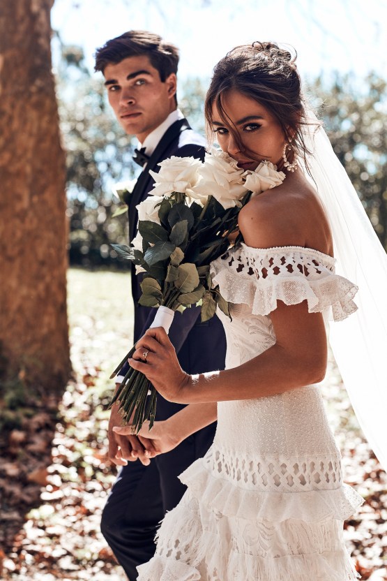 Free-Spirited Bohemian Icon Wedding Dress Collection by Graces Loves Lace | Coco 7