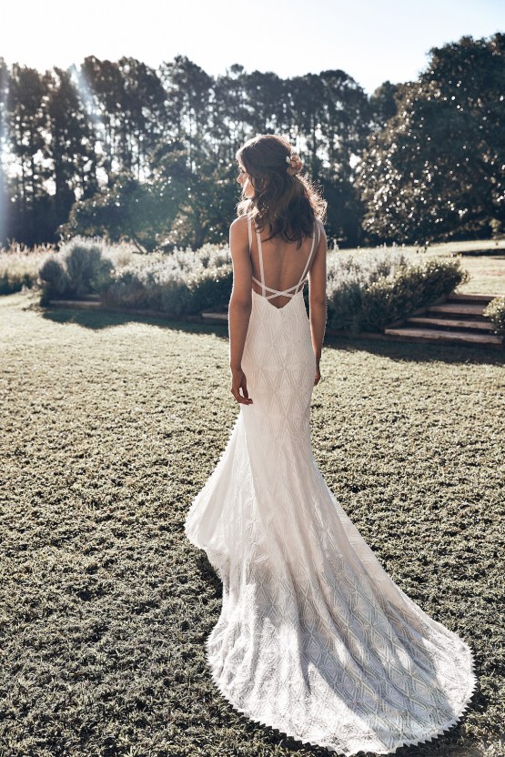 Free-Spirited Bohemian Icon Wedding Dress Collection by Graces Loves Lace | Leon 2