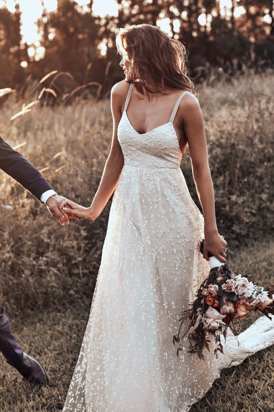 Free-Spirited Bohemian Icon Wedding Dress Collection by Graces Loves Lace | Menha 4