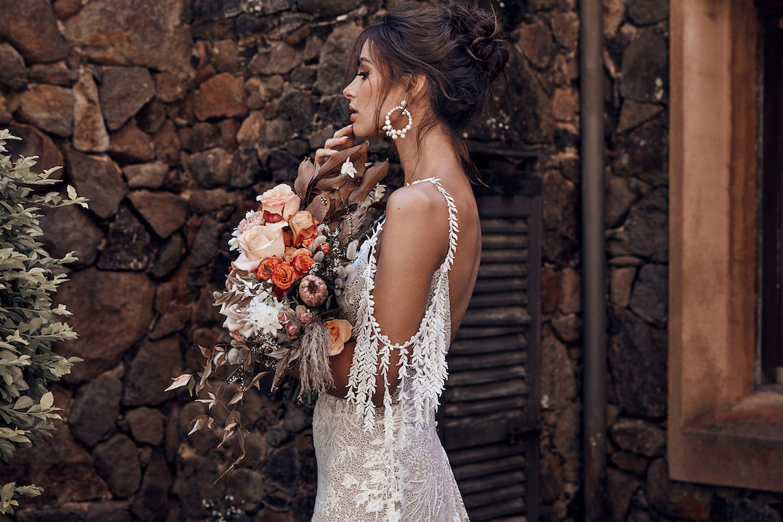 Free-Spirited Bohemian Icon Wedding Dress Collection by Graces Loves Lace | Sol 6