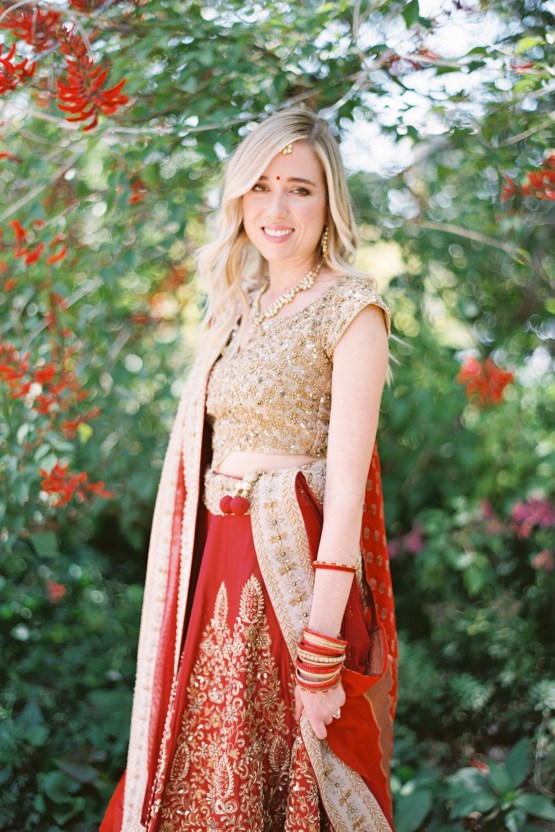 Hindu American Fusion Wedding (With Peonies) | Bramble and Vine 6