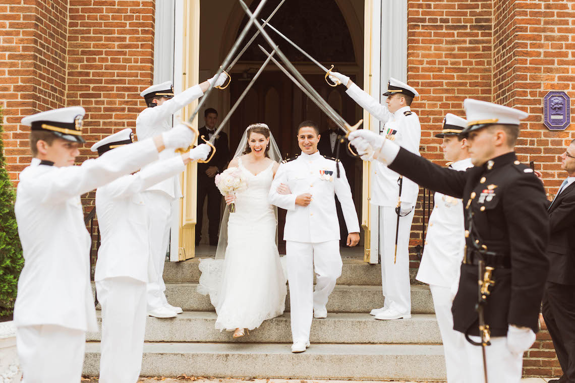 Nautical Military Wedding | Susie & Becky 10
