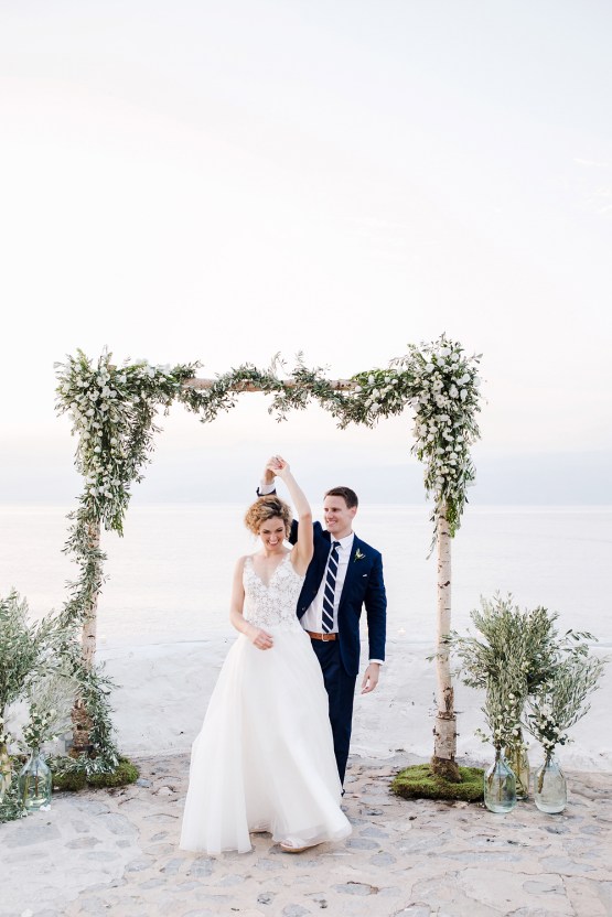 Delightfully Pretty & Wildy Fun Greek Destination Wedding | Penelope Photography 26