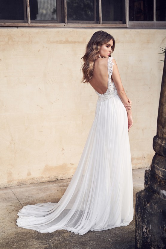 The Romantic & Sparkling Anna Campbell Wanderlust Wedding Dress Collection | Jamie Dress (Silk Tulle)-3