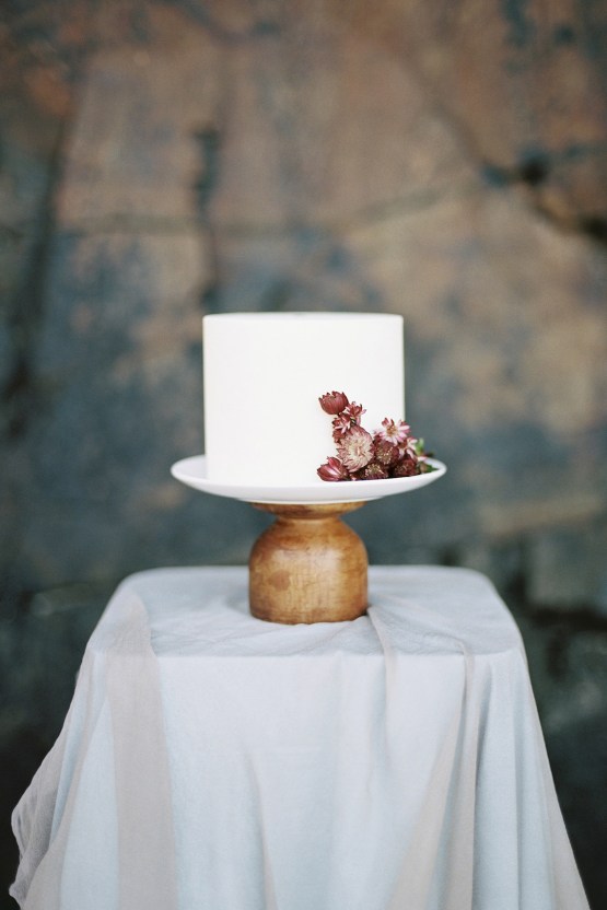 Artistic Burgundy & Fig Beach Wedding Inspiration | Rosencrown Photography 26