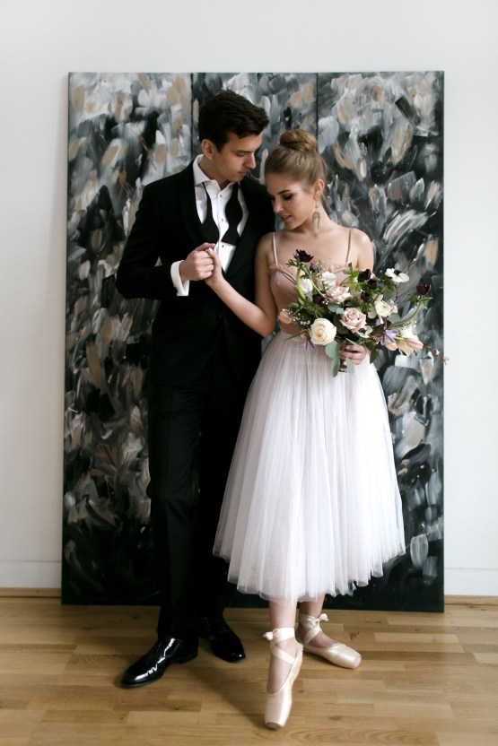 Celestial Ballerina Meets Art Gallery Wedding Inspiration | Alleksana Photography 47