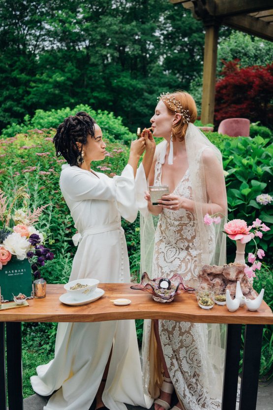 High Style; Luxurious Weed Wedding Ideas | Claire Eliza | High Herstory | Sarah Seven 55
