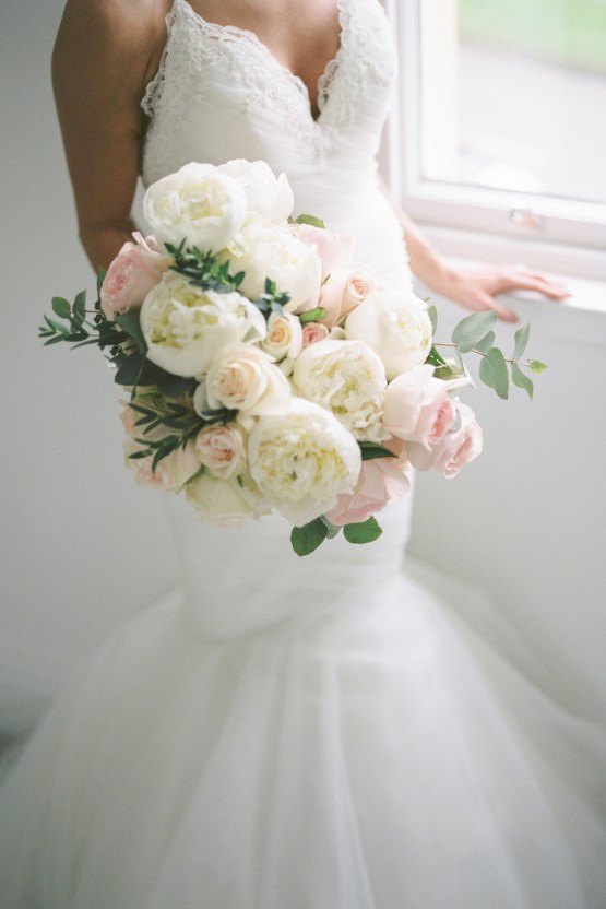 Luxurious Peony Filled Wedding At Home – Katie Julia – Lily and Sage 33