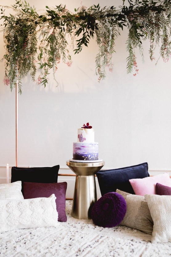 Multicultural Purple and Gold Bollywood Wedding Inspiration – Willow and Ivy Events – Zainab Rikabi 12