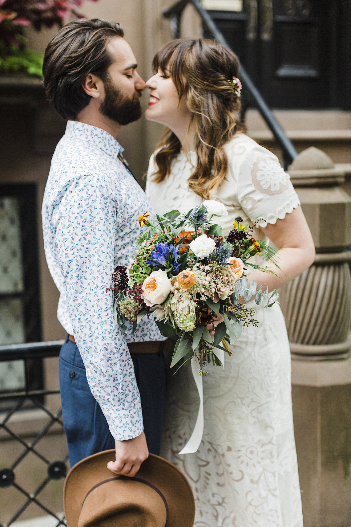 Country Western Meets Hip Brooklyn Elopement – Common Dove Photography 13