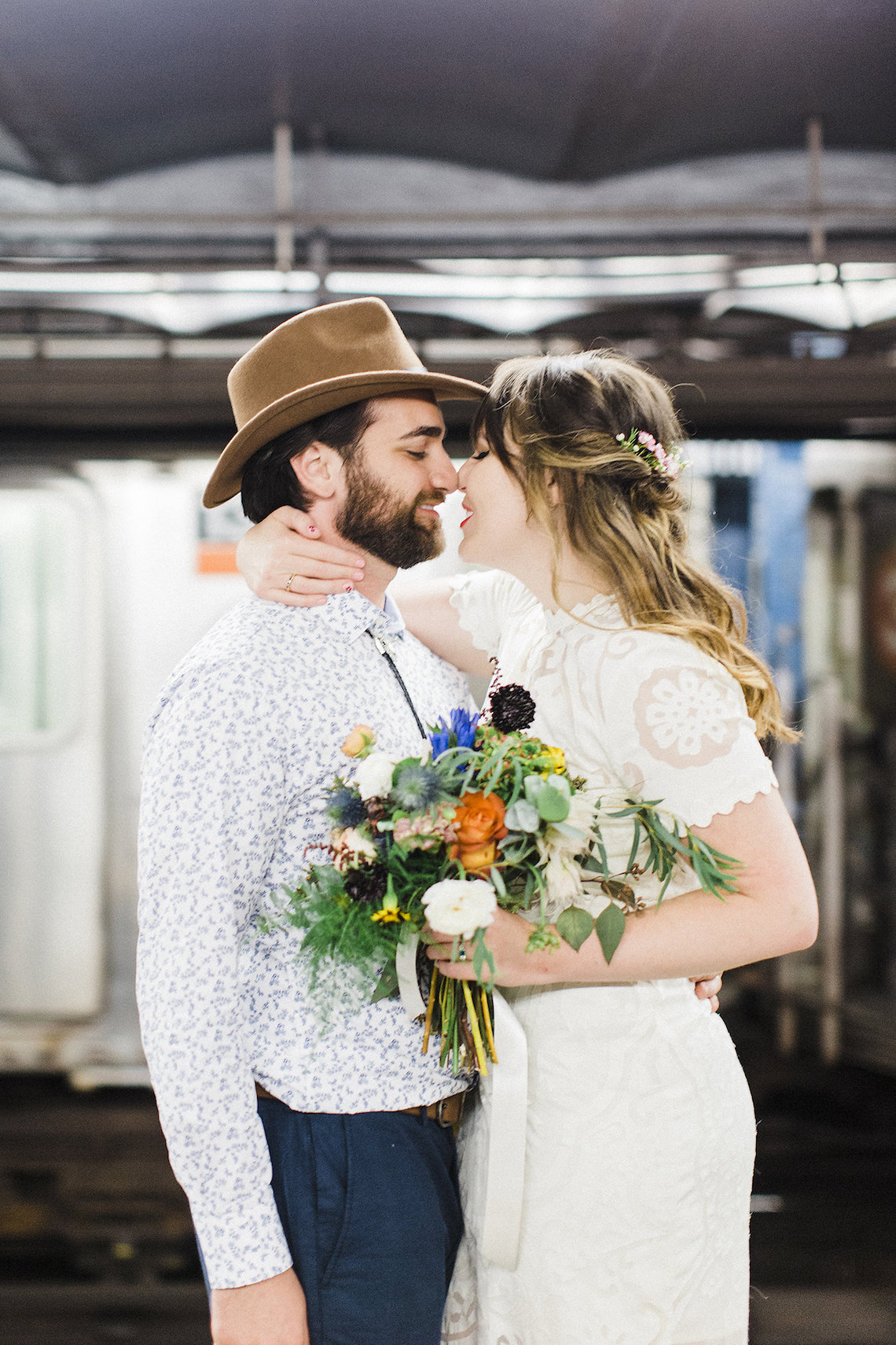 Country Western Meets Hip Brooklyn Elopement – Common Dove Photography 40